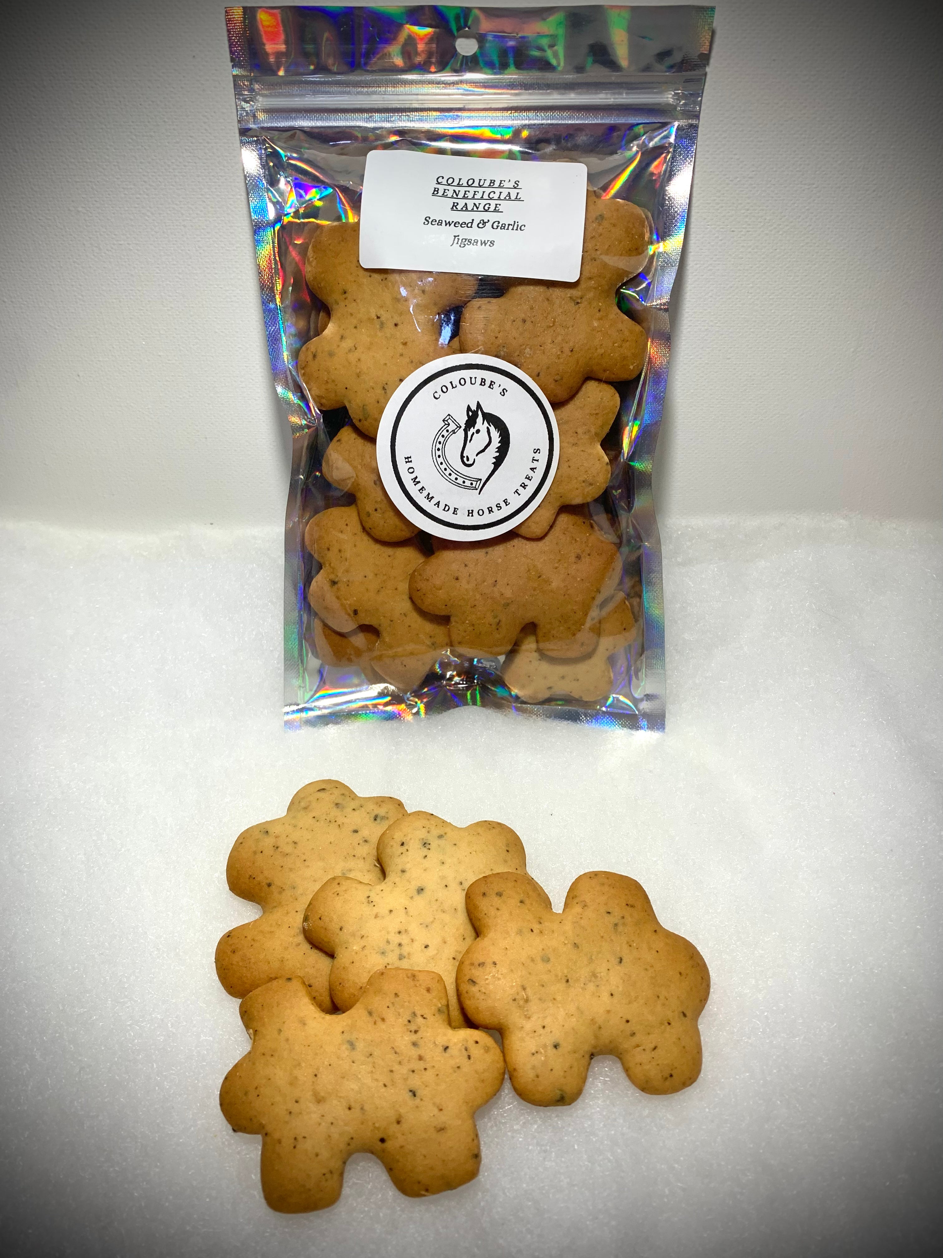 Seaweed & Garlic Infused Natural Horse Treats / Beneficial Horse Treats / Healthy horse treats / Natural Horse Treats