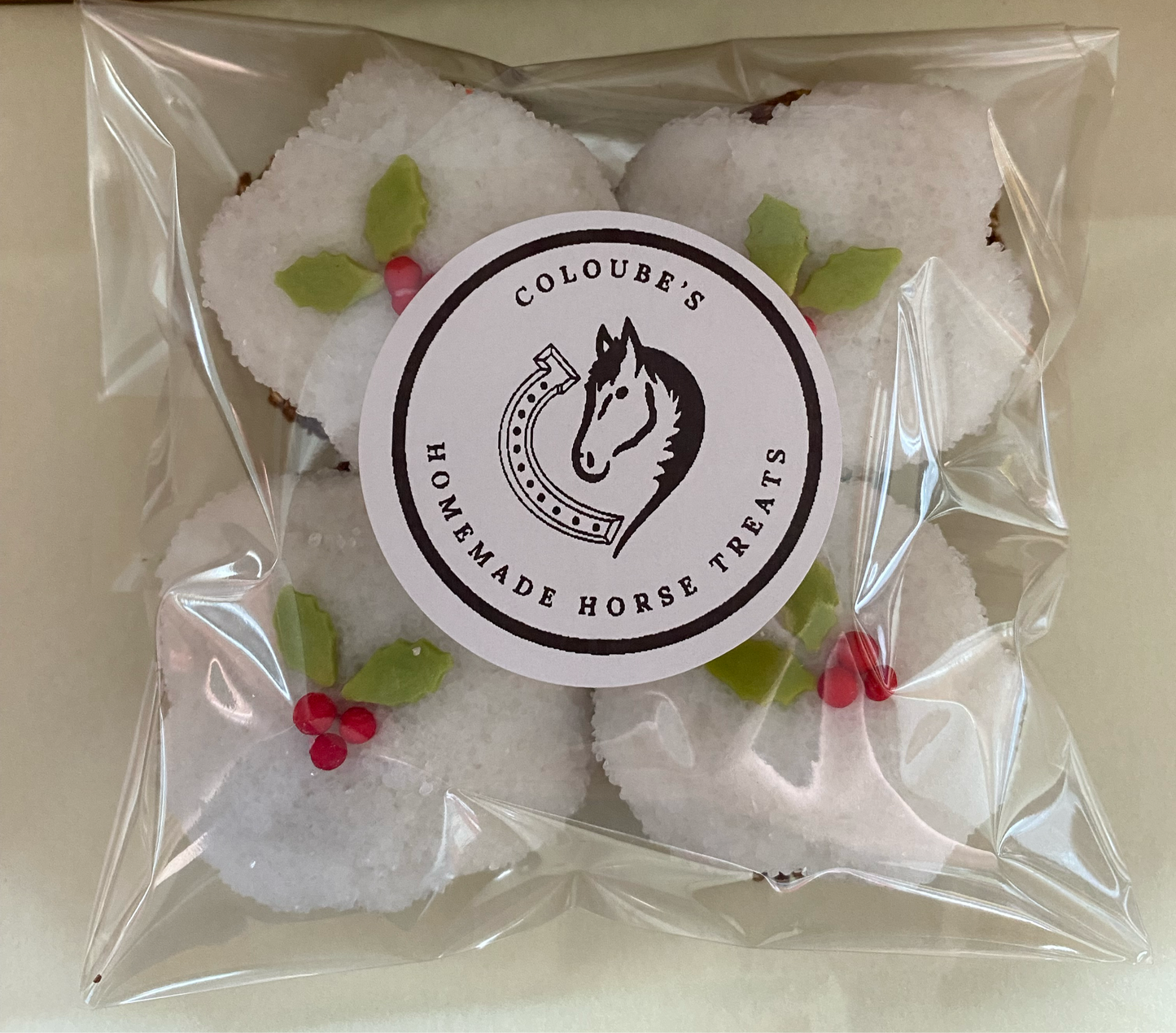 Christmas Pudding Horse Treats / Luxury horse treats / Christmas horse treats / Christmas gifts for horses / equine Christmas gifts