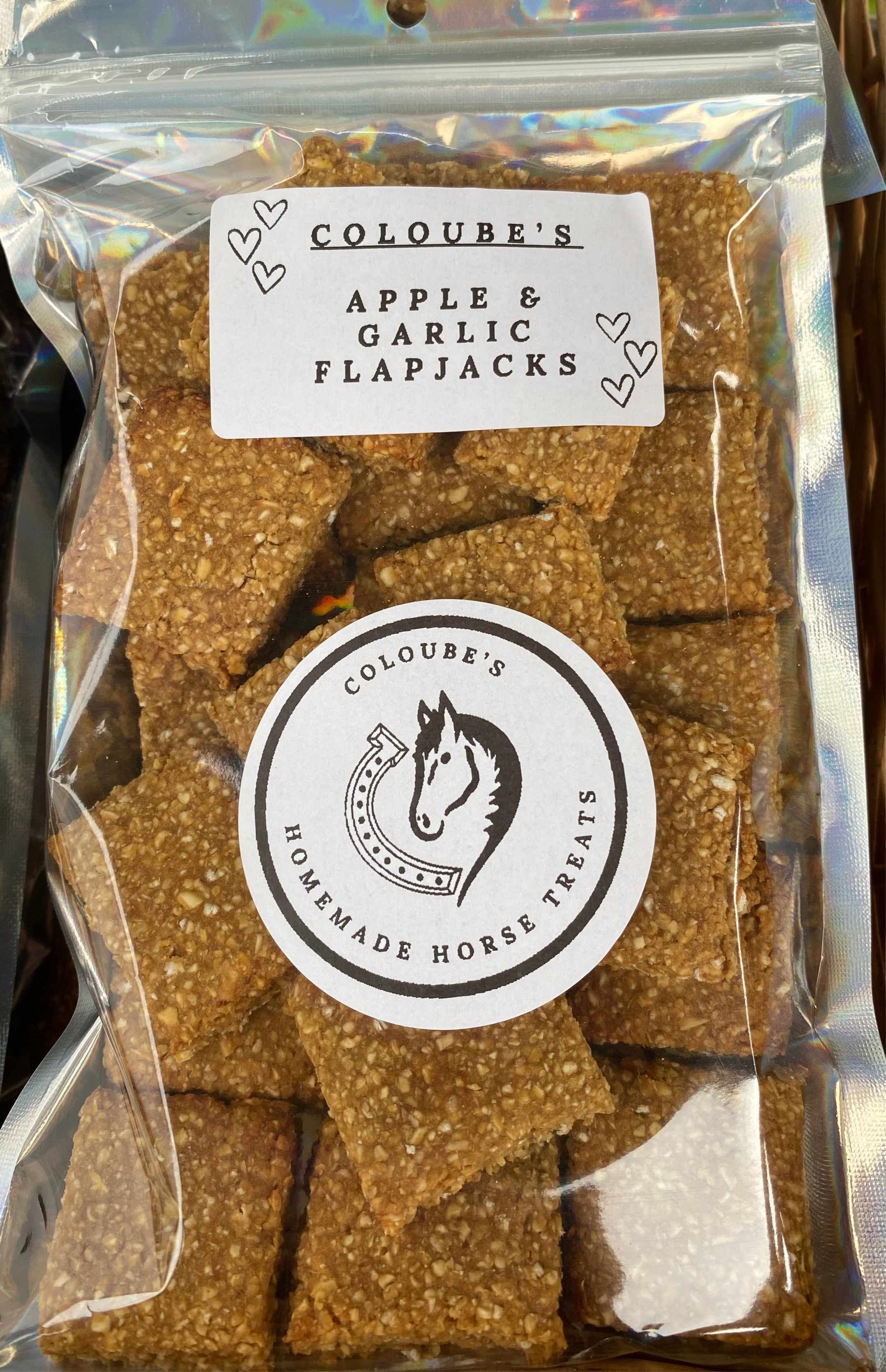 Coloube's Apple & Garlic Flapjacks