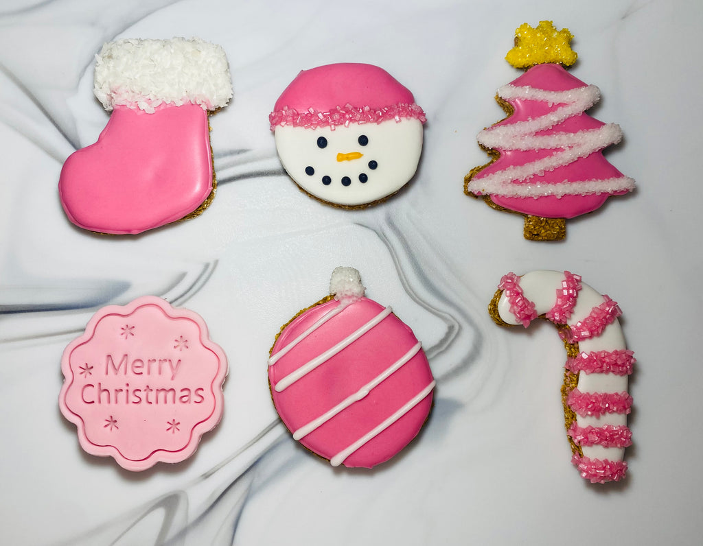 🎀 Pink Christmas Horse Treat Gift Box