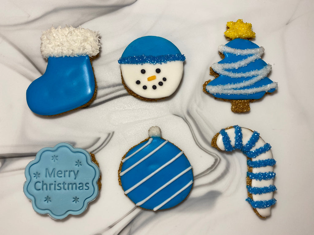 💙 Blue Christmas Horse Treat Gift Box